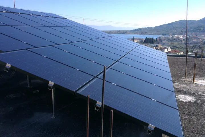 Photovoltaic installation – Agios Nikolaos, 2013