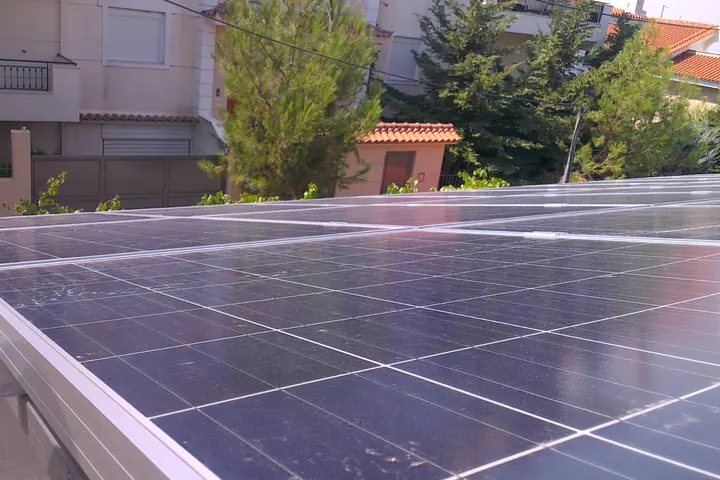 Photovoltaic installation – Agios Stefanos, 2015