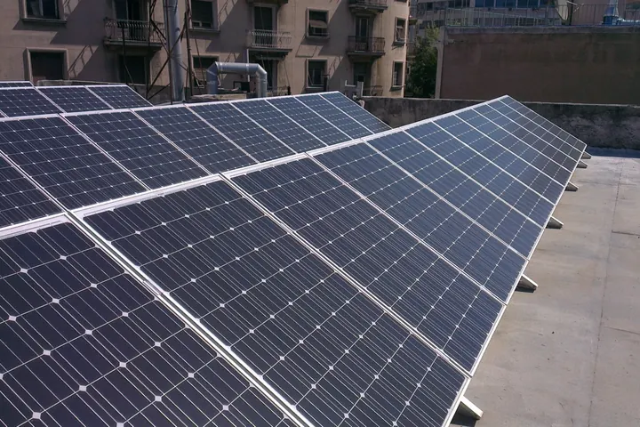 Photovoltaic installation – Omonoia, 2012